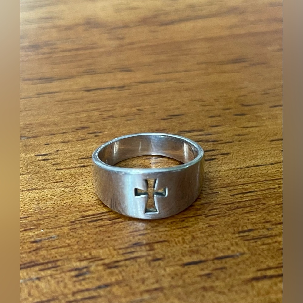 James Avery Cross Ring - Size 4.5